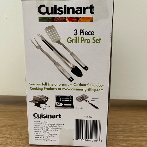 Cuisinart 3 pc grill pro set - Picture 4 of 6